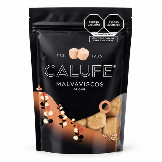 Calufe Gourmet Coffee Marshmallows with natural Vanilla
