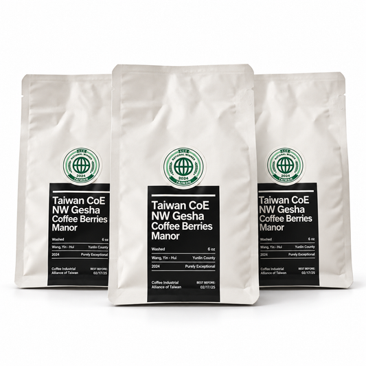 BUNDLE, TAIWAN CoE NW GESHA 3 Specialty coffee bags