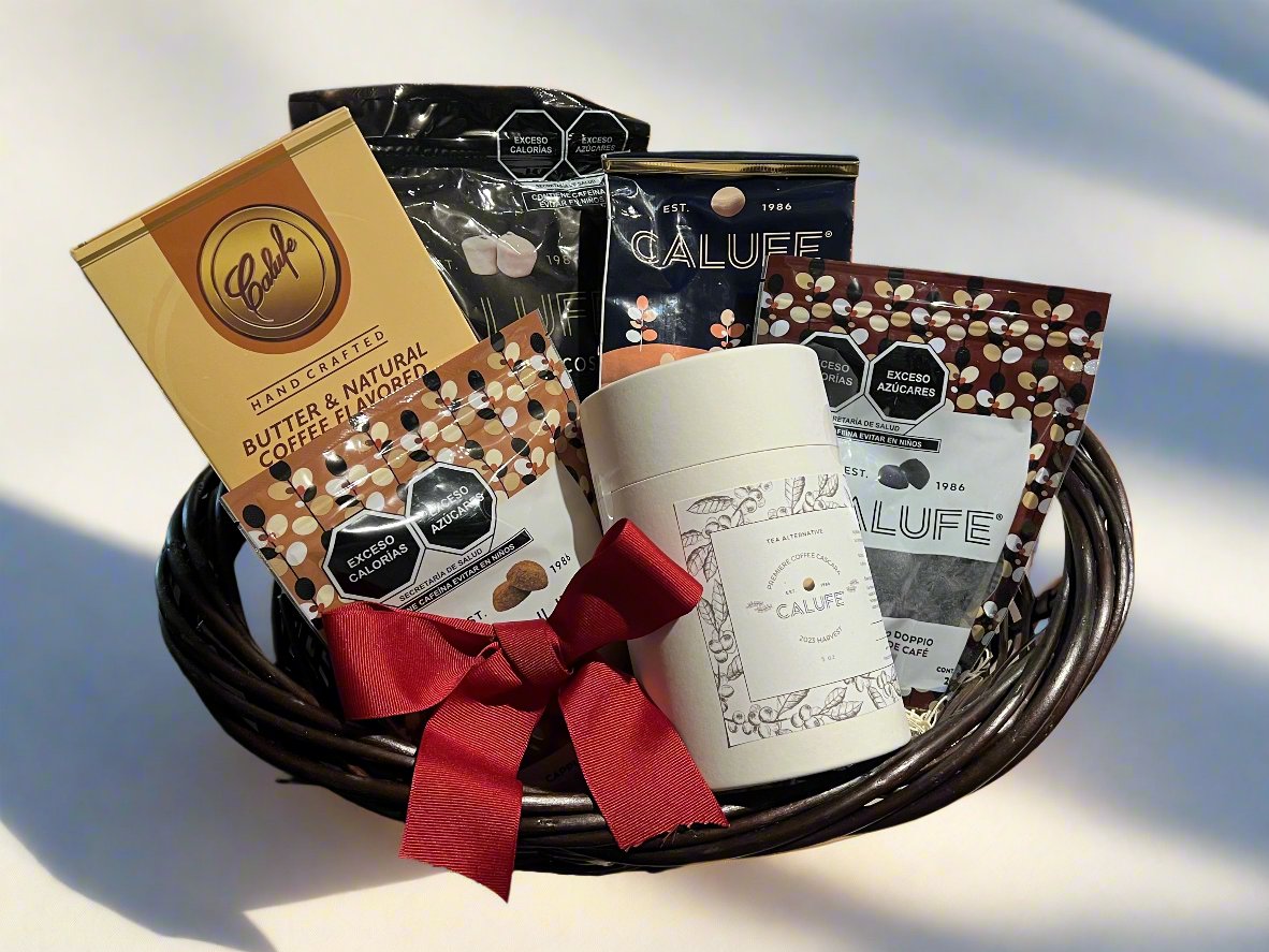 Holiday Calufe Coffee basket-The perfect gift for coffee lovers.