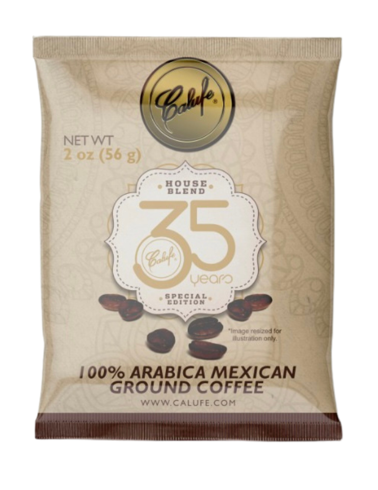 Calufe House Blend Coffee 2 oz